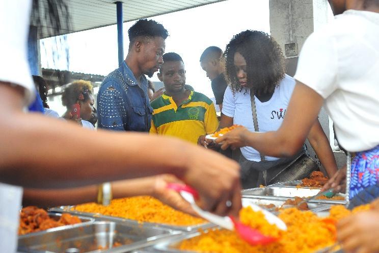A participant during a practical livelihood training session
