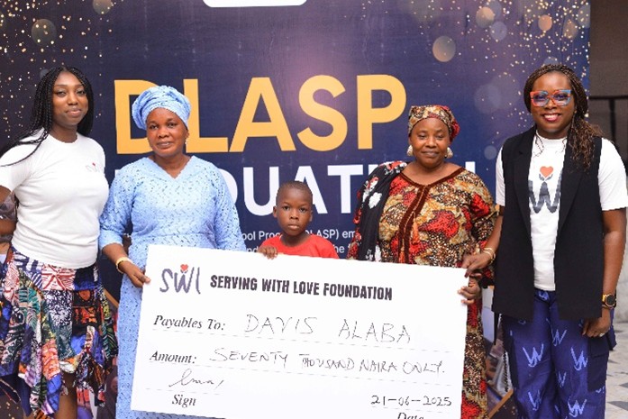 The three co-founders of SWL Foundation